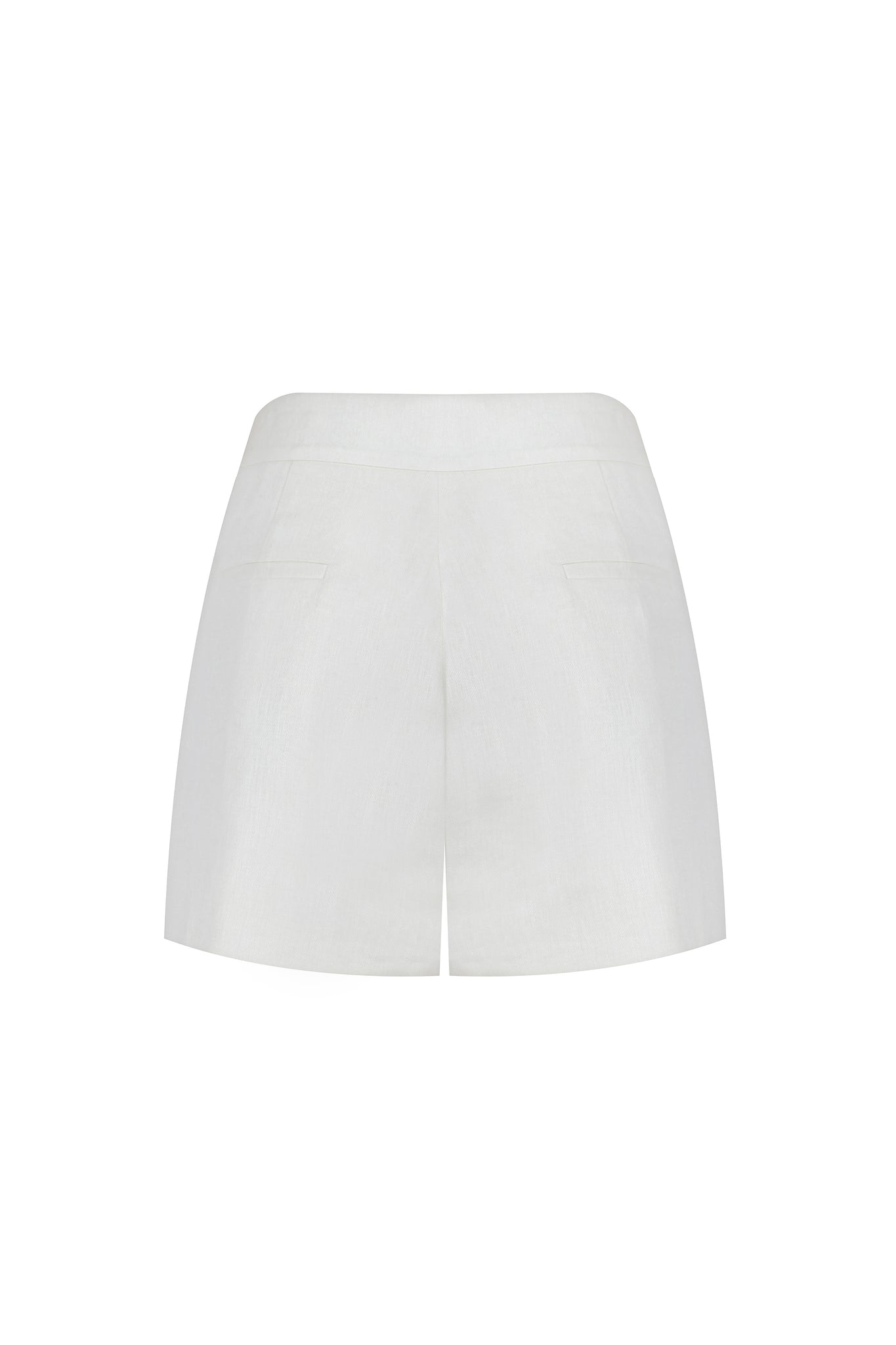Classic Shorts %70 Cotton %30 Linen