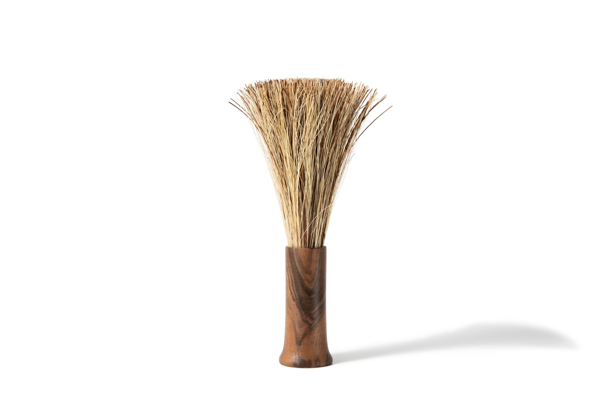 HAND CARVED WOODEN BRUSH